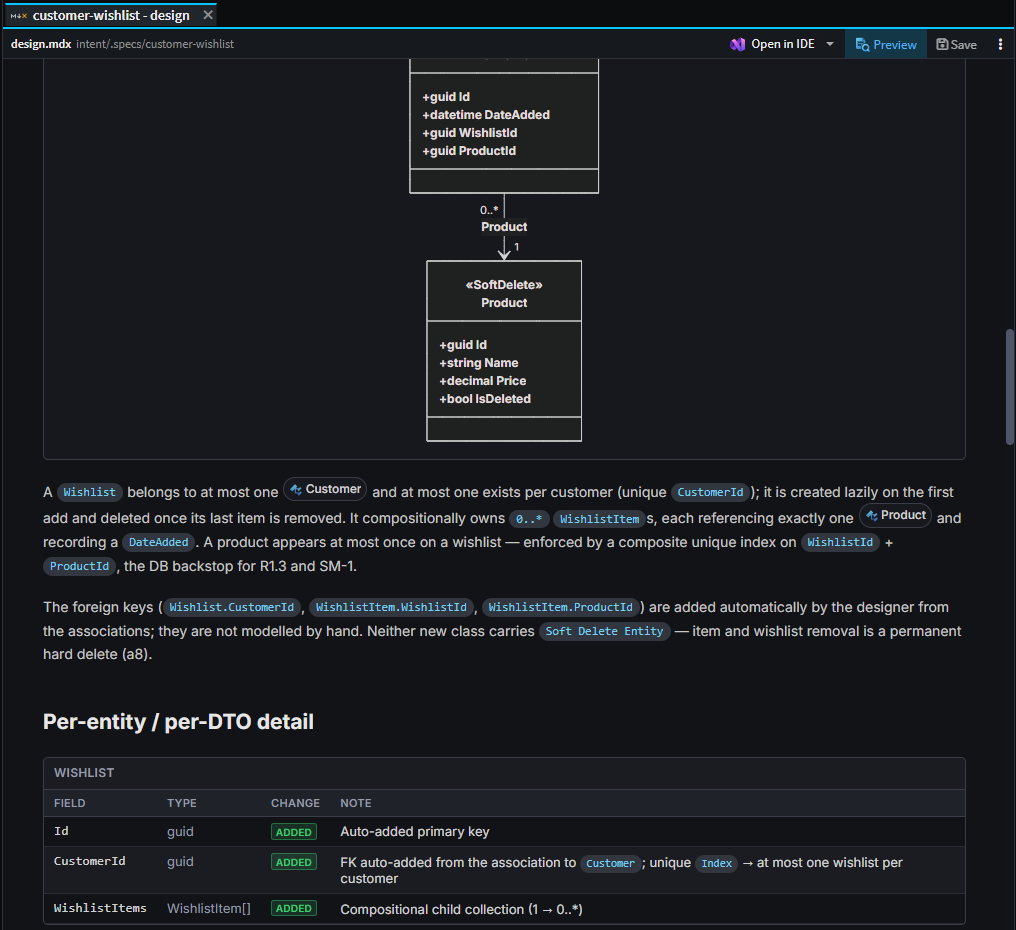 SDD design document