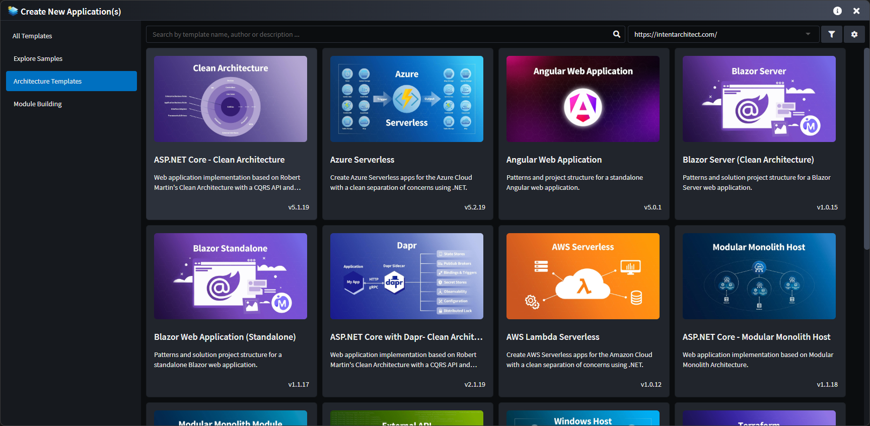 Create Application Start