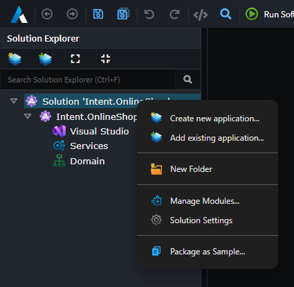 Solution Explorer