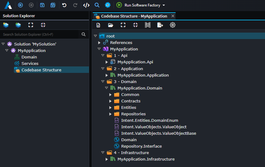 Codebase Structure Designer configuration