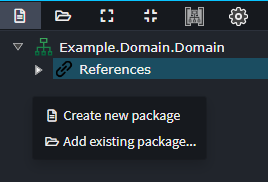 New Domain Package