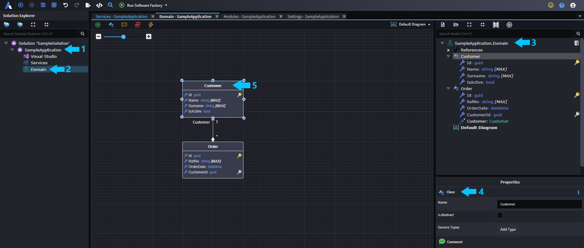 Understanding the file name visually in Intent Architect