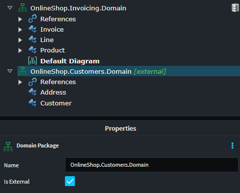 Example of Is External in use