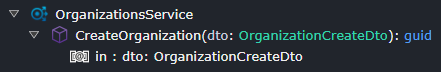 Modeled Traditional Service