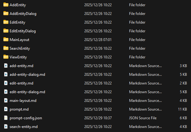 AI Prompt Config Folder