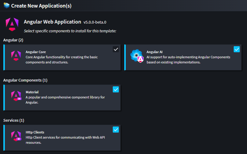 Angular Web Application