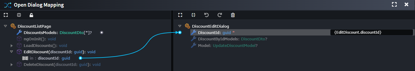 Map Route Parameters
