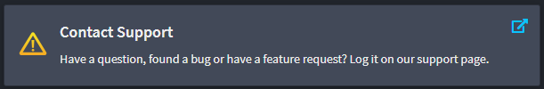 Contact Support