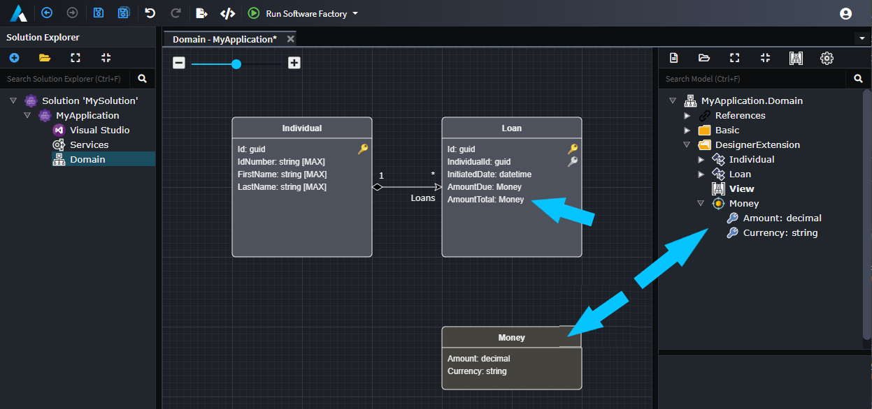 ValueObject Designer Extension Example