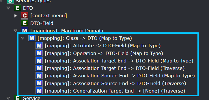 Element Mapping - Granular