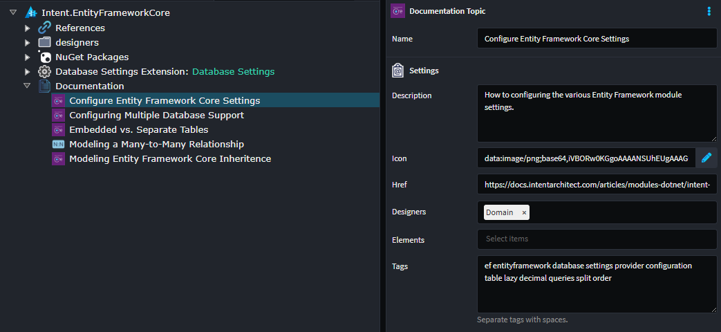 Sample Topics: Entity Framework