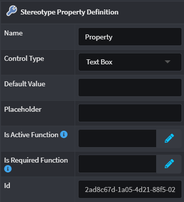 How the properties of Stereotype Definition Properties look like