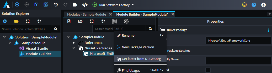 Update version info from NuGet