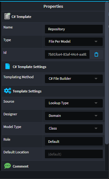 csharp-template-repository