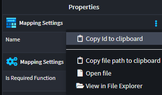 Copy Id to clipboard
