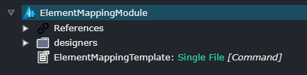 Template for Mapping code