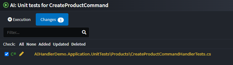 Recommended Changes