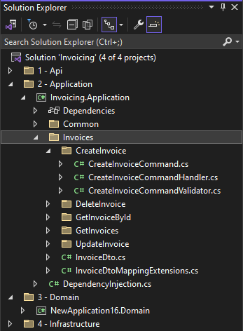File view when consolidation enabled