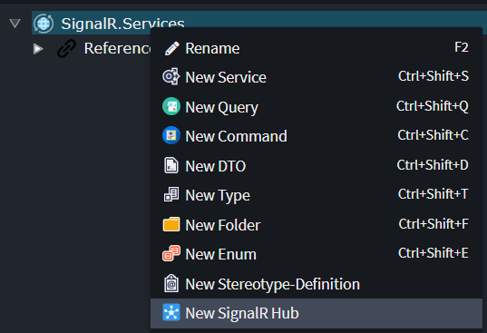 Create New Hub