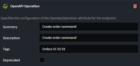 OpenAPI Operation