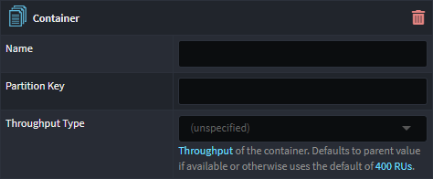 The Container Stereotype once applied