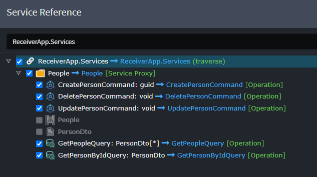 Select Commands/Queries