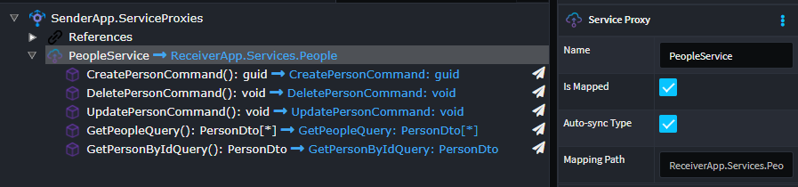 Proxies created