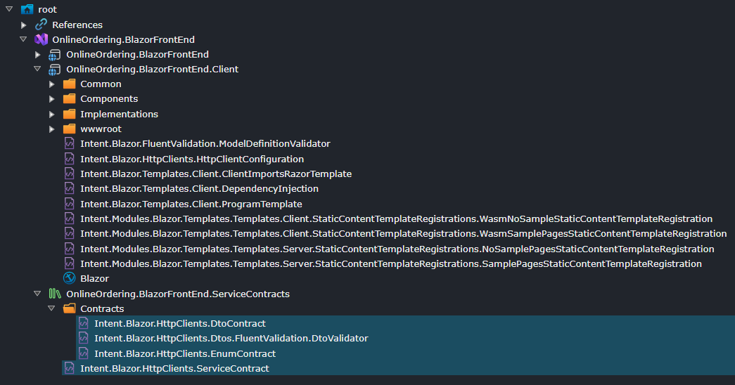 Split Project Structure