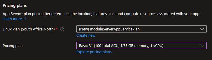 pricing plans