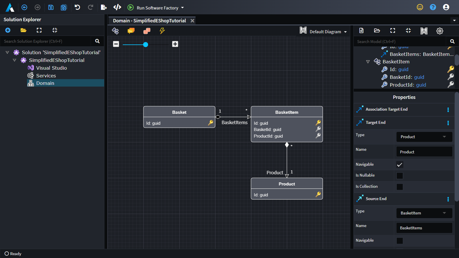 Model Second Association