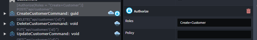 Composite role configuration