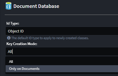 Document DB Key Automation Options