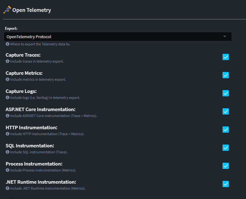 Full Module Settings