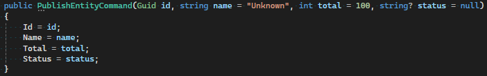 command constructor