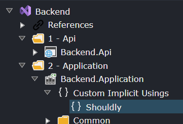 Custom implicit using
