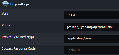 Route parameter