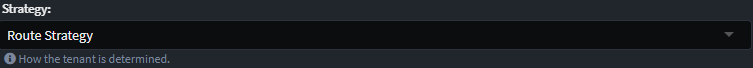 Route strategy