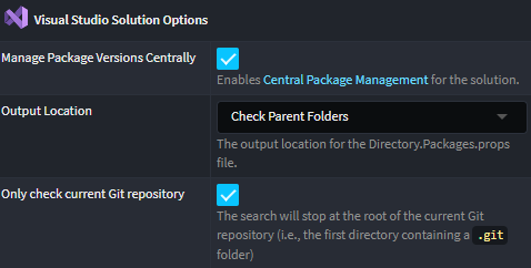 Central Package Management Enhancements