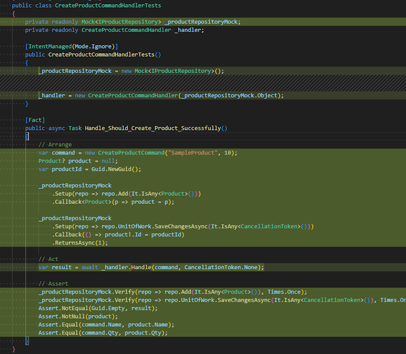 Suggested Code changes