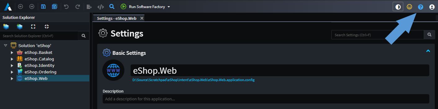 In-app Help Button