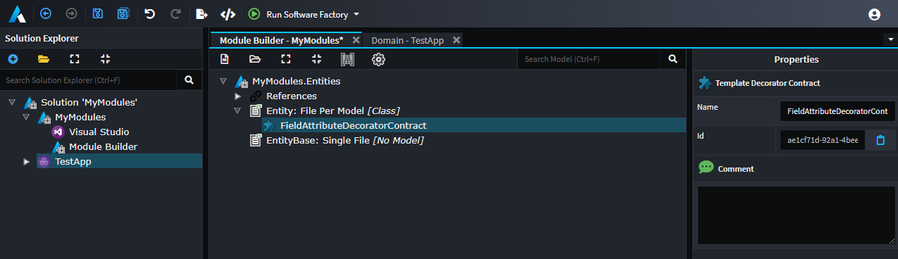 Create Decorator Contract