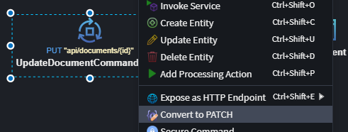 Convert to PATCH