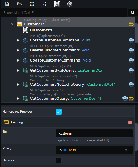 Hierarchical Application