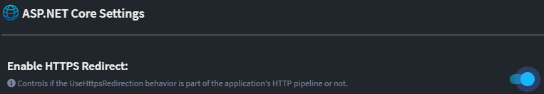 HTTPS enabled