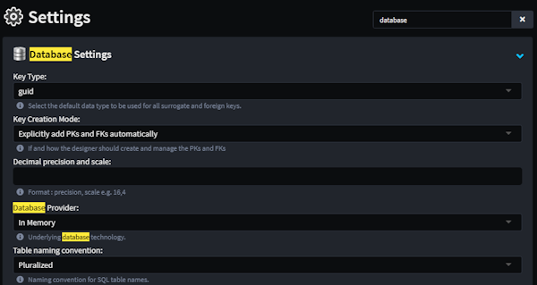 Settings Search