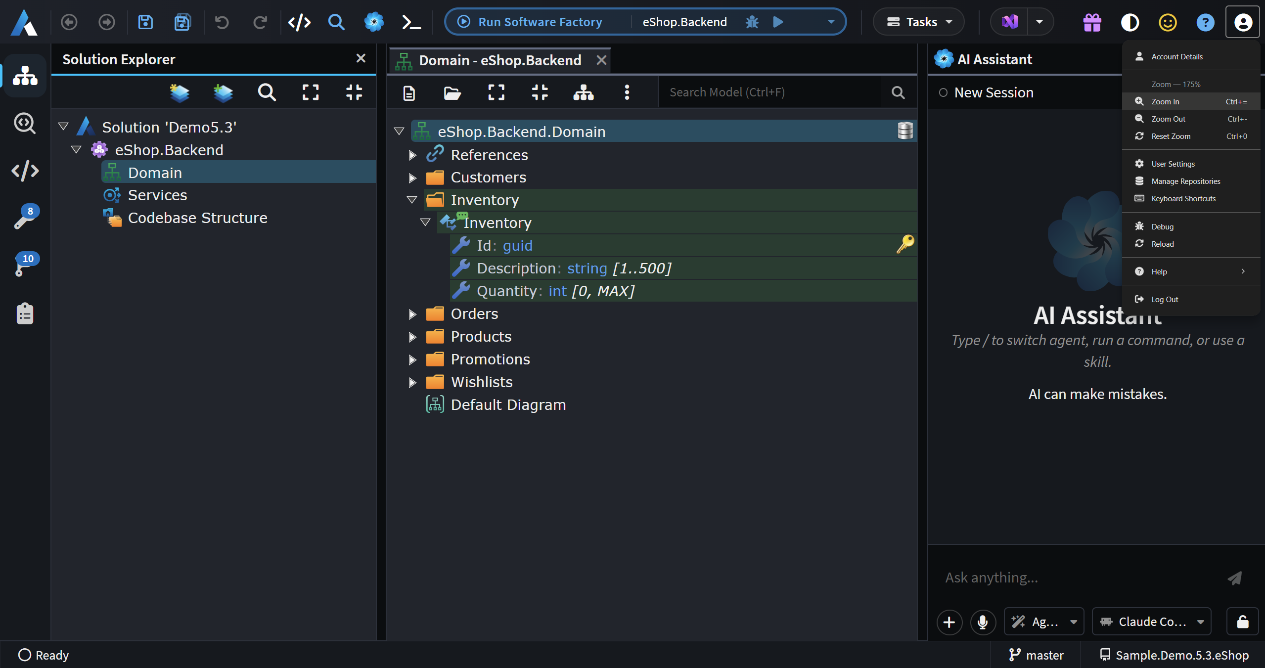 Application-wide UI zoom