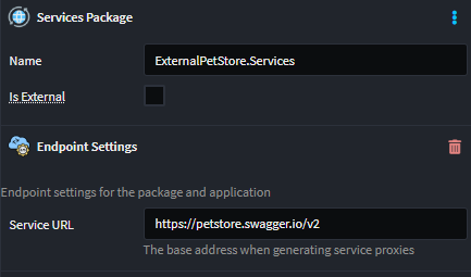 Service URL