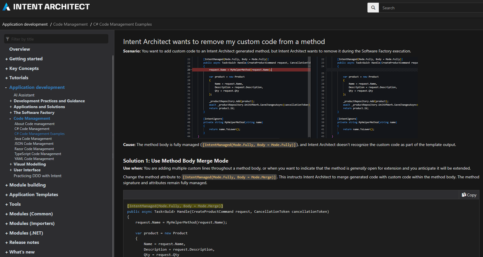Code Management Documentation